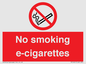PS1461: no smoking e-cigarettes