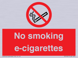 PS1461: no smoking e-cigarettes