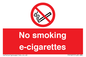 PS1461: no smoking e-cigarettes