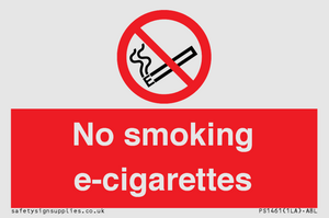 PS1461: no smoking e-cigarettes