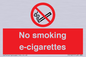 PS1461: no smoking e-cigarettes