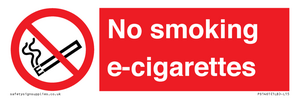 PS1461: no smoking e-cigarettes