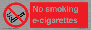 PS1461: no smoking e-cigarettes
