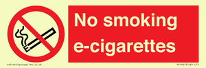 PS1461: no smoking e-cigarettes