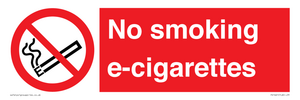 PS1461: no smoking e-cigarettes