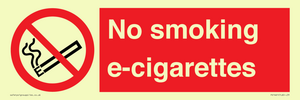 PS1461: no smoking e-cigarettes