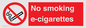 PS1461: no smoking e-cigarettes