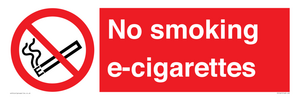 PS1461: no smoking e-cigarettes
