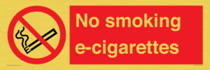 PS1461: no smoking e-cigarettes