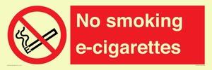 PS1461: no smoking e-cigarettes