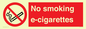 PS1461: no smoking e-cigarettes