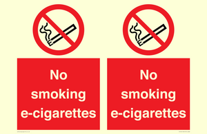 PS1461: no smoking e-cigarettes