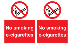 PS1461: no smoking e-cigarettes