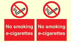 PS1461: no smoking e-cigarettes
