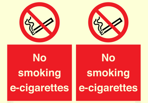 PS1461: no smoking e-cigarettes