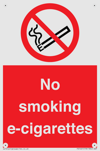 PS1461: no smoking e-cigarettes