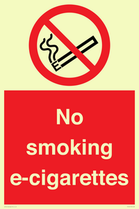 PS1461: no smoking e-cigarettes