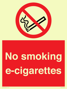 PS1461: no smoking e-cigarettes