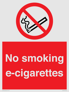 PS1461: no smoking e-cigarettes