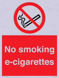 PS1461: no smoking e-cigarettes