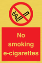 PS1461: no smoking e-cigarettes