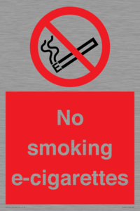 PS1461: no smoking e-cigarettes