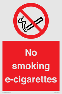 PS1461: no smoking e-cigarettes