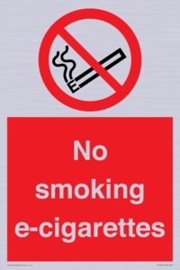 PS1461: no smoking e-cigarettes