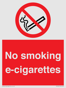 PS1461: no smoking e-cigarettes