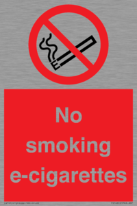 PS1461: no smoking e-cigarettes