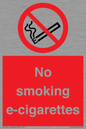 PS1461: no smoking e-cigarettes