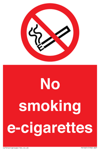 PS1461: no smoking e-cigarettes