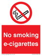 PS1461: no smoking e-cigarettes