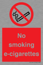 PS1461: no smoking e-cigarettes