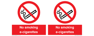 PS1461: no smoking e-cigarettes