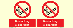 PS1461: no smoking e-cigarettes