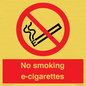PS1461: no smoking e-cigarettes