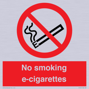 PS1461: no smoking e-cigarettes