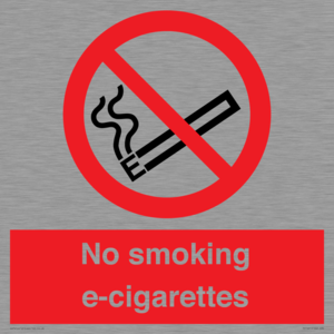 PS1461: no smoking e-cigarettes