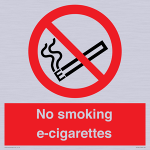 PS1461: no smoking e-cigarettes