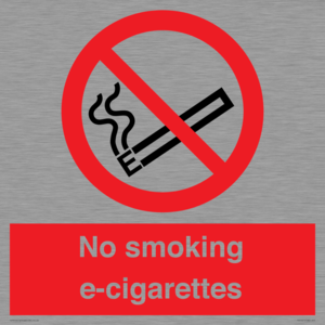 PS1461: no smoking e-cigarettes