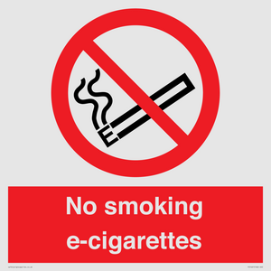 PS1461: no smoking e-cigarettes