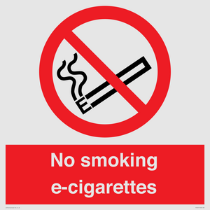 PS1461: no smoking e-cigarettes