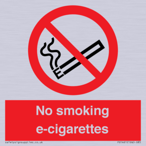 PS1461: no smoking e-cigarettes