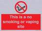 PS15305: This is a no smoking or vaping site