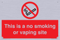 PS15305: This is a no smoking or vaping site