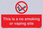 PS15305: This is a no smoking or vaping site