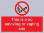 PS15305: This is a no smoking or vaping site