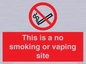 PS15305: This is a no smoking or vaping site