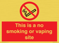 PS15305: This is a no smoking or vaping site